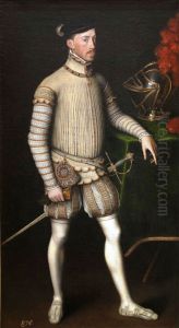 El emperador Maximiliano II de Habsburgo by Antonis Mor