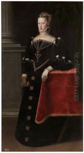 Portyrait of Mary of Habsburg (1528-1603)