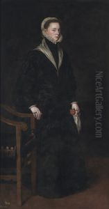 La infanta Juana de Austria by Antonis Mor