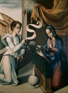 The Annuncation by Luis de Morales