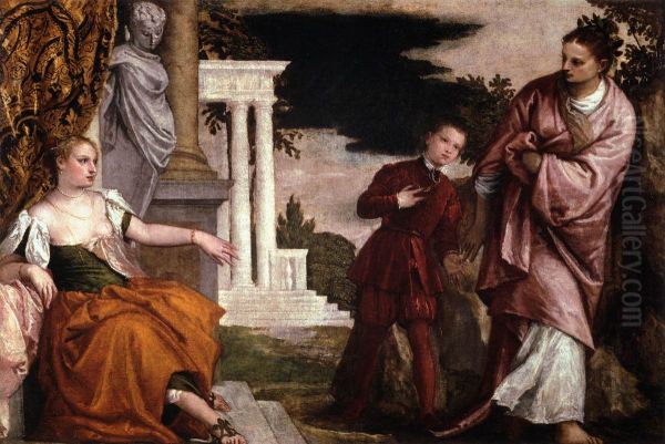 Youth between Virtue and Vice - view 1