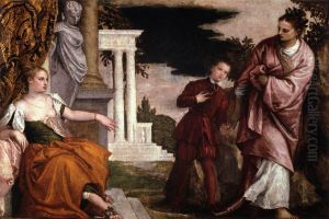 Youth between Virtue and Vice by Paolo Veronese (Caliari)