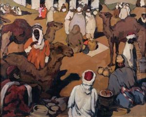 Le Souk by Leon Cauvy