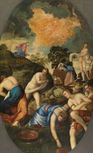 The Purification of the Midianite Virgins by Jacopo Tintoretto