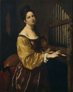 Saint Cecilia by Antiveduto Grammatica