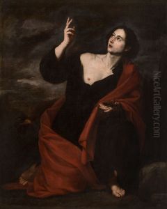 San Juan Evangelista, en Patmos by Jusepe de Ribera