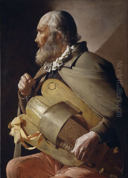 Le Musicien Aveugle. - view 1
