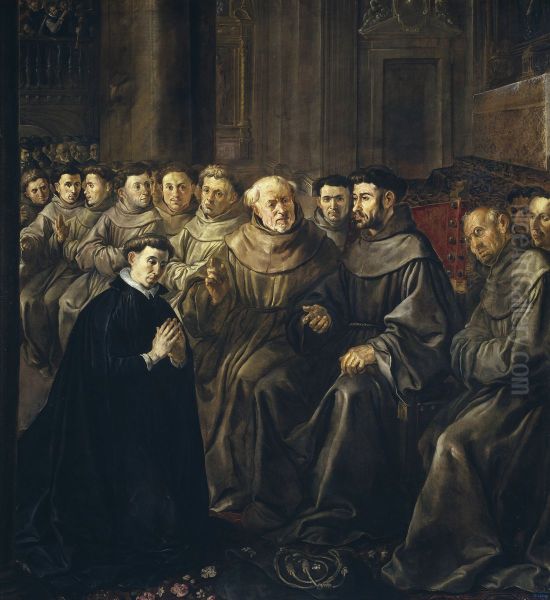St BonaventureEnters the Franciscan Order - view 1
