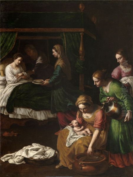 The Birth of the Virgin - view 1