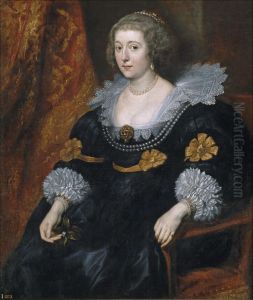 Porrait of Amalia van Solms-Braunfels (1602-1675), Princess of Orange