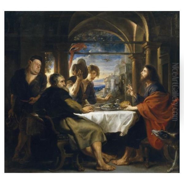 Supper at Emmaus - view 1