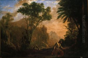 Landscape with Saint Onuphrius by Claude Lorrain (Claude Gellee)