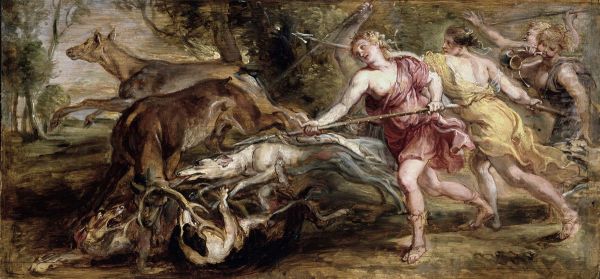 Diana and her Nymphs, Hunting - view 1
