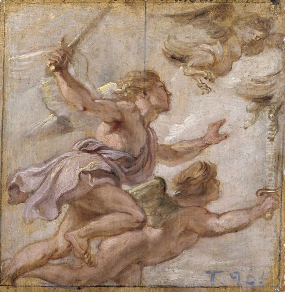 The Persecution of the Harpies - view 1
