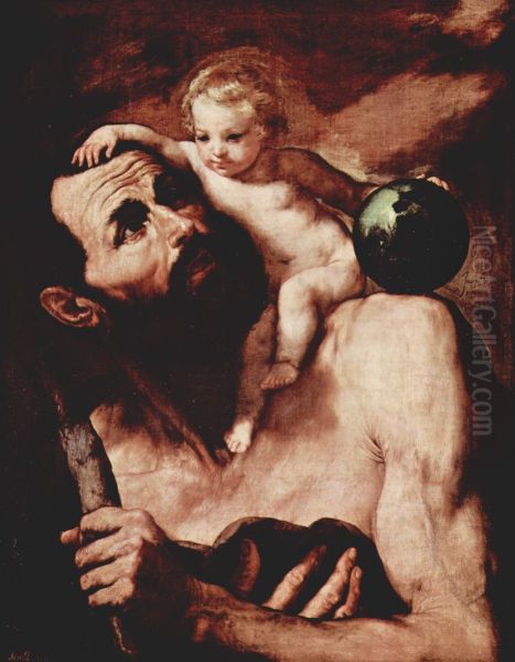 Hl. Christophorus mit dem Jesuskind - view 1