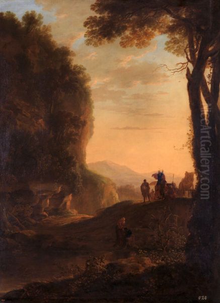 The baptism of Queen Candace's Eunuch - view 1