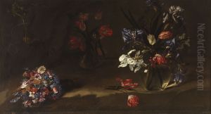 Flower Vase by Mario Nuzzi Mario Dei Fiori