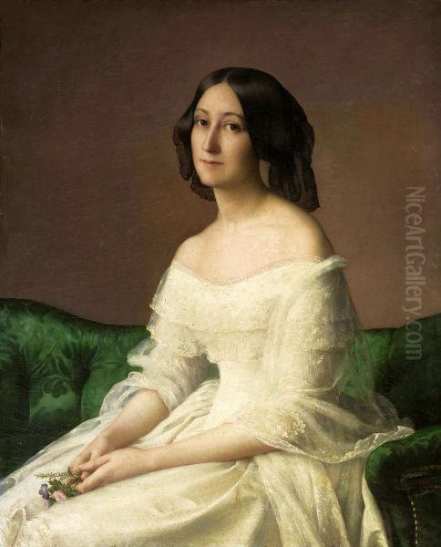 Portrait of Hortense Thayer nee Bertrand - view 1