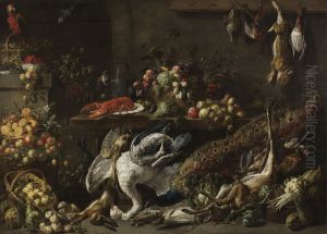 A Pantry by Adriaen van Utrecht
