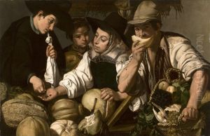 The Fruiterers by Jeronimo Jacinto De Espinosa