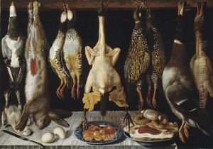 Still Life with Birds and Hares