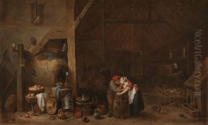 The Old Man and the Maid by David Teniers the Younger