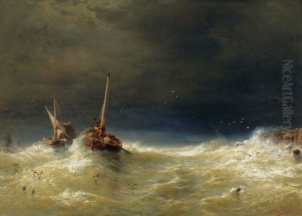 Sea storm - view 1