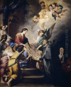 Aparicion de la Virgen a San Ildefonso Aparicion de la Virgen a San Ildefonso