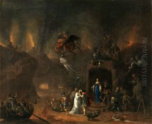 Orpheus and Eurydice in the Underworld by Pieter Fris