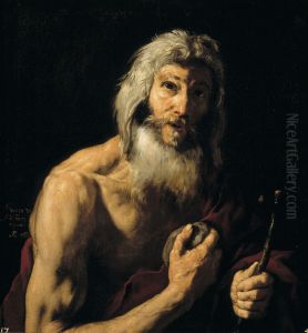 Bussender Hl. Hieronymus San Jeronimo penitente.