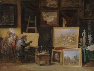 Monkey painter Monkey painter