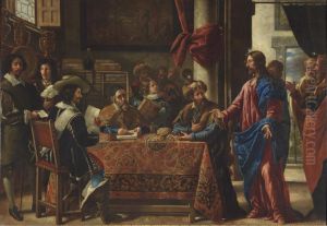 La vocacion de San Mateo by Juan de Pareja