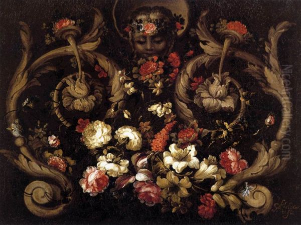 Grotesques with Flowers - view 1