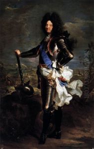 Portrait ofLouis XIV of France(1638-1715) by Hyacinthe Rigaud