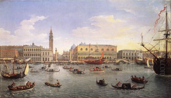 The Molo Seen from the Bacino di San Marco - view 1