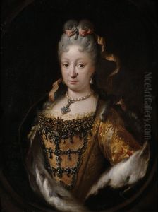 Isabella Farnese by Miguel Jacinto Melendez