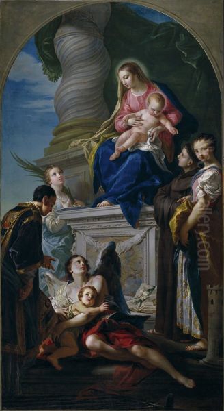 The Virgin and Child with Saints - view 1