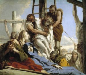 The Deposition by Giovanni Domenico Tiepolo