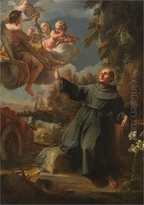 La vision de Sebastian de Aparicio by Mariano Salvador Maella