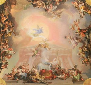 Sketch for Allegory of the Institution of the Order of Charles III by Vicente Lopez Portana