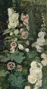 Hollyhocks Hollyhocks
