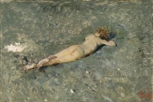 Nude on the Beach at Portici Nude on the Beach at Portici