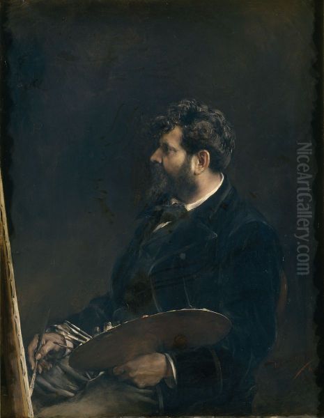 Self-portrait - view 1