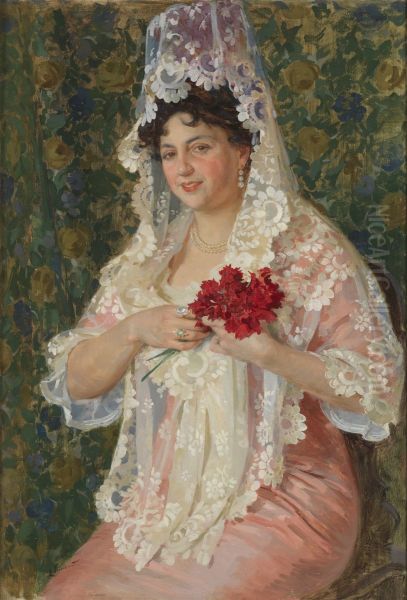 Retrato de Asuncion Castro, esposa del pintor - view 1