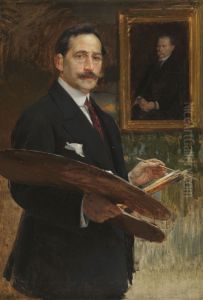 Autoretrato by Enrique Simonet