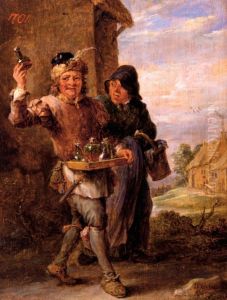 Country doctor. by David Teniers the Younger