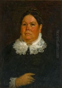 Portrait of Mrs J.L. Sluis Portrait of Mrs J.L. Sluis