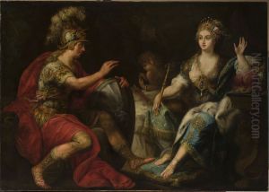 Aeneas before Dido by Lorenzo Pasinelli
