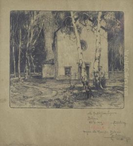 Chiesa Di Campagna by Ludovico Cavaleri