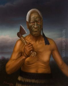 Taraia Ngakuti Te Tumuhia by Gottfried Lindauer